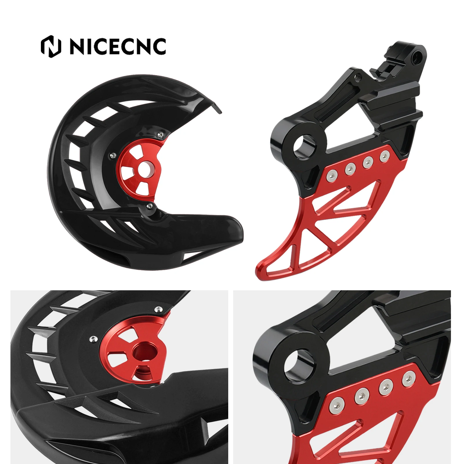 

NICECNC For Beta RR 300 RR 250 2020-2024 RR 125 RR200 2019-2024 Front Rear Brake Disc Guard RR 450 RR 498 RR400 Enduro 2013-2014