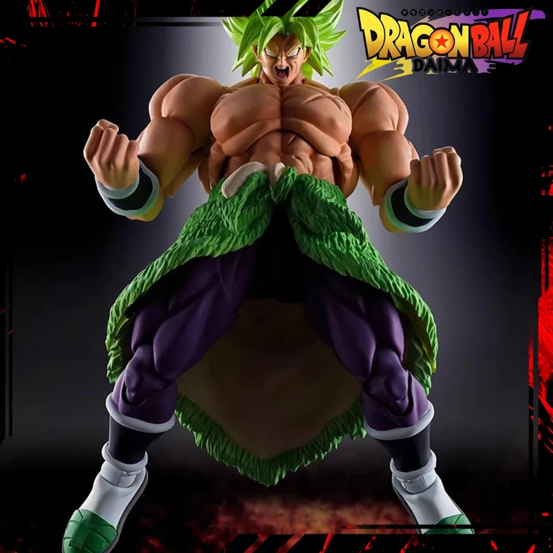 Nueva Figura de Acción Original de Bandai Dragon Ball S.H.Figuarts Shf Broly Super Saiyan Broly Full Power, Modelo de Colección de Anime