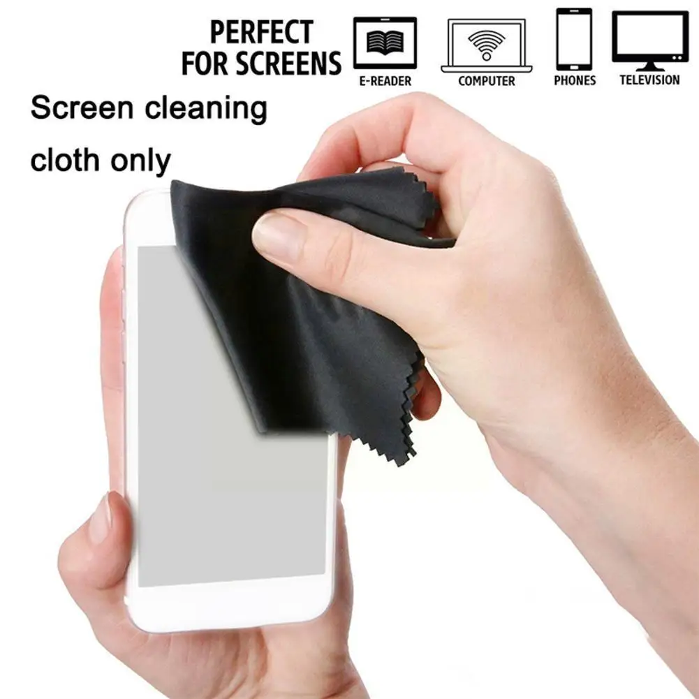 Microfiber Computer Cleaning Cloth Dust Proof Protective Notebooks Laptop Keyboard Cloth Film Cover Screen Cleaning Palm Bl Y8Z5