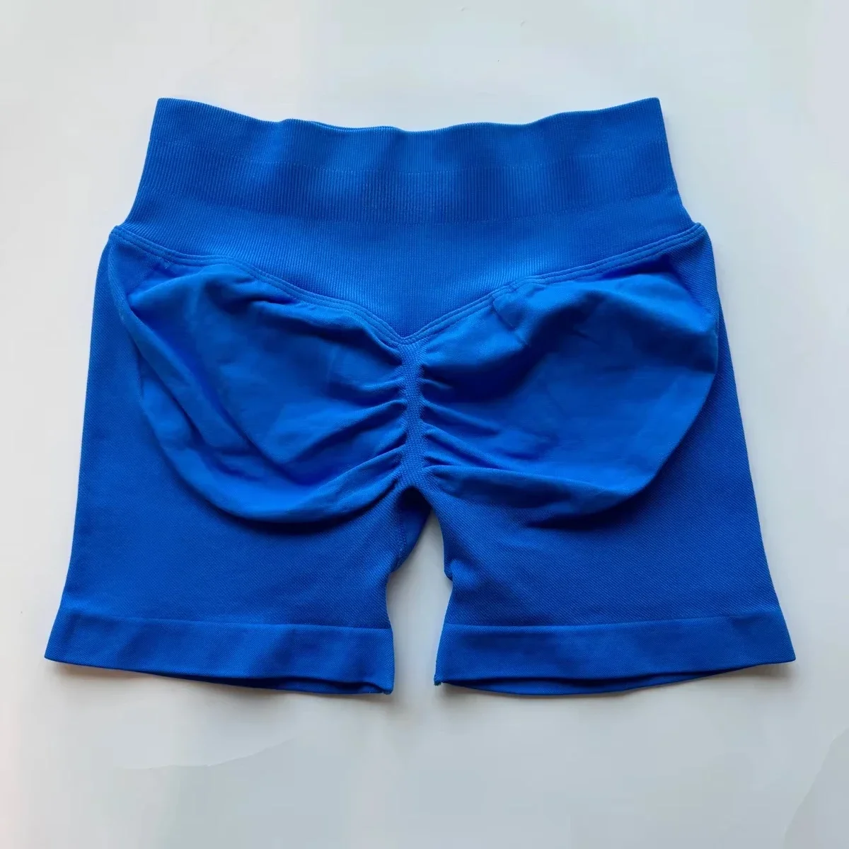 Shorts Low Ribbed Band Yoga Shorts Seamless Scrunch Bum Gym Short Workout Booty Short Fitness Biker Short