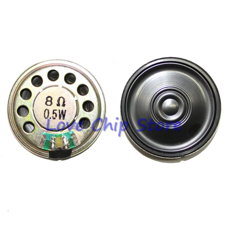 6pcs New Original Ultra-thin Mini speaker 8 ohms 0.5 watt 0.5W 8R speaker Diameter 30MM 3CM thickness 5MM