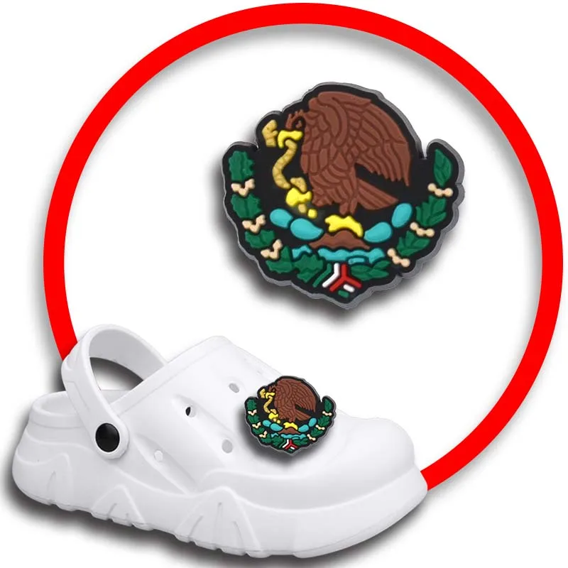 Turkey Shoe Charms for Crocs Sandals Women Clogs Pins Shoe Decorations Accessory Men Badges Boys Girls Kids Shoes Accessories