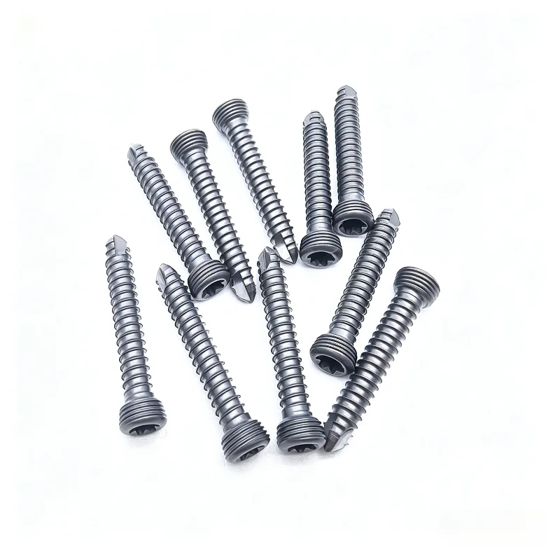 10PS-1.5mm Titanium Locking Screws, Cap Lock Screw,Veterinary Orthopedics Implants,Surgical Instruments,Pet Products