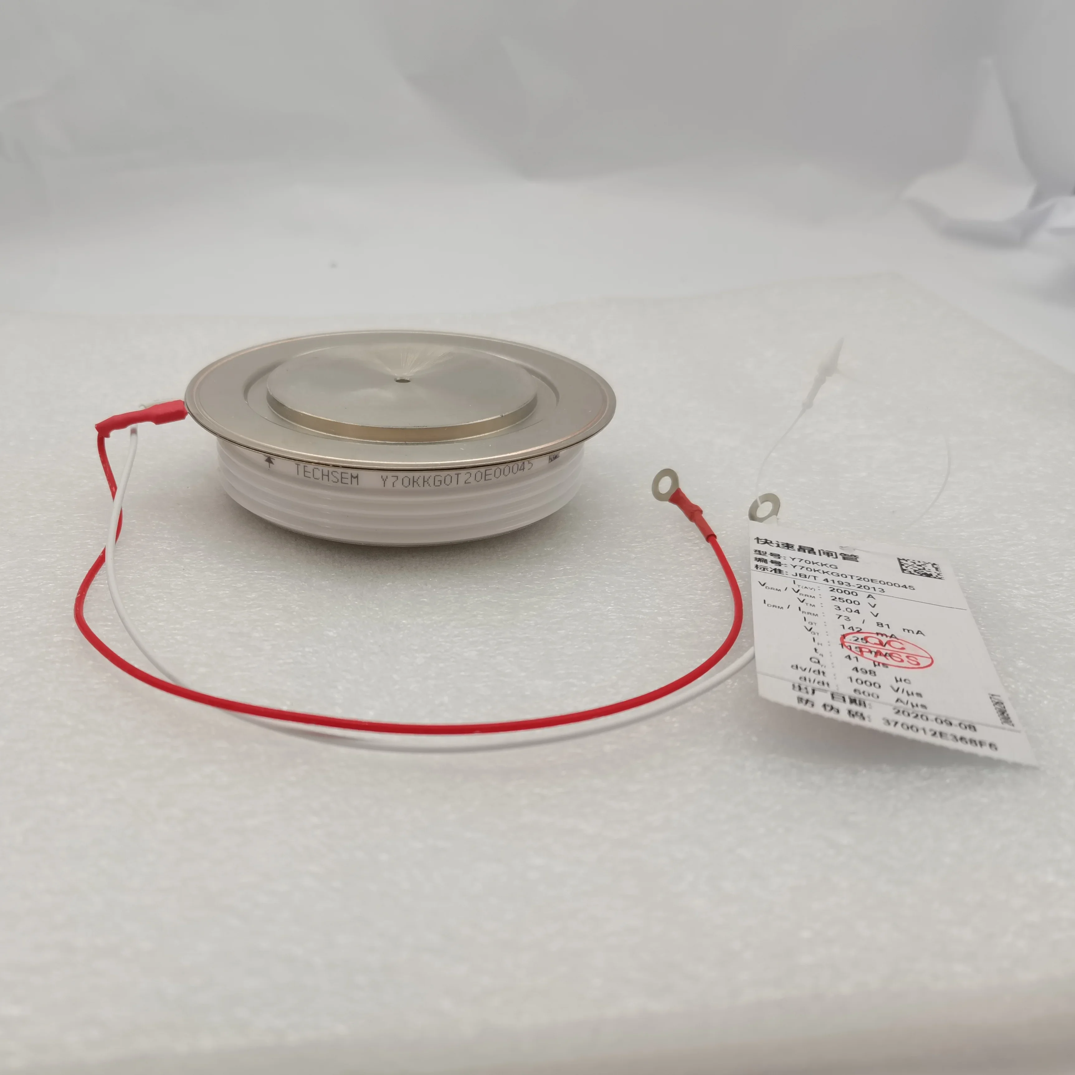 Y70KKG Fast Turn Off Thyristor Y70KKG 2000A 2500V SCR for Furnace Y70KKG