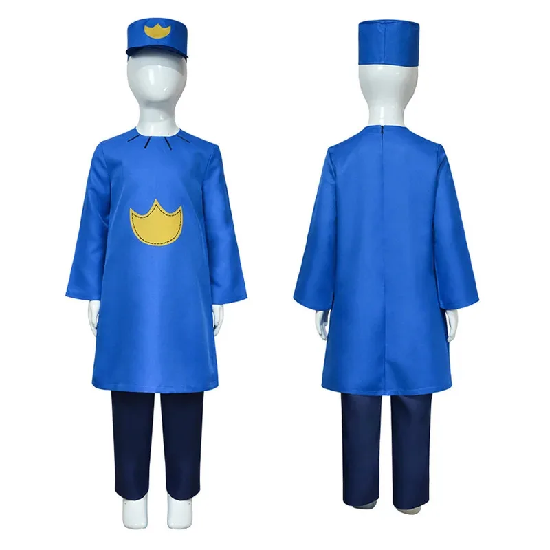 

25COSDogMan Косплей Костюм Детектив DOGMAN футболка с короткими рукавами шляпа одежда для девочек для мальчиков футболки костюмы Kawaii Hallowmas Outfi