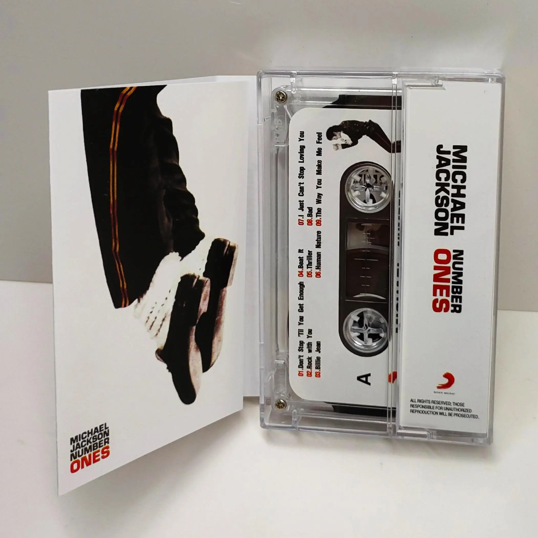 New Pop MJ Michael Jackson Music Tape Number Ones Album Billie Jean Cassettes Cosplay Recorder Car Walkman Soundtracks Box Gifts - Image 3