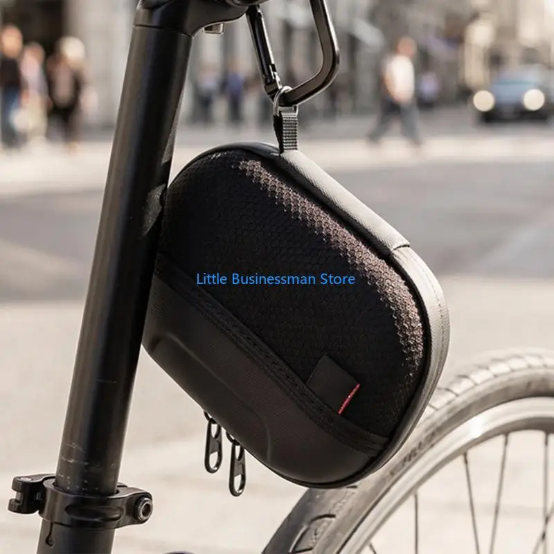 Black Molded Speaker Carrying Case with External Clip for GO5/GO4/GO3 Travel M76A