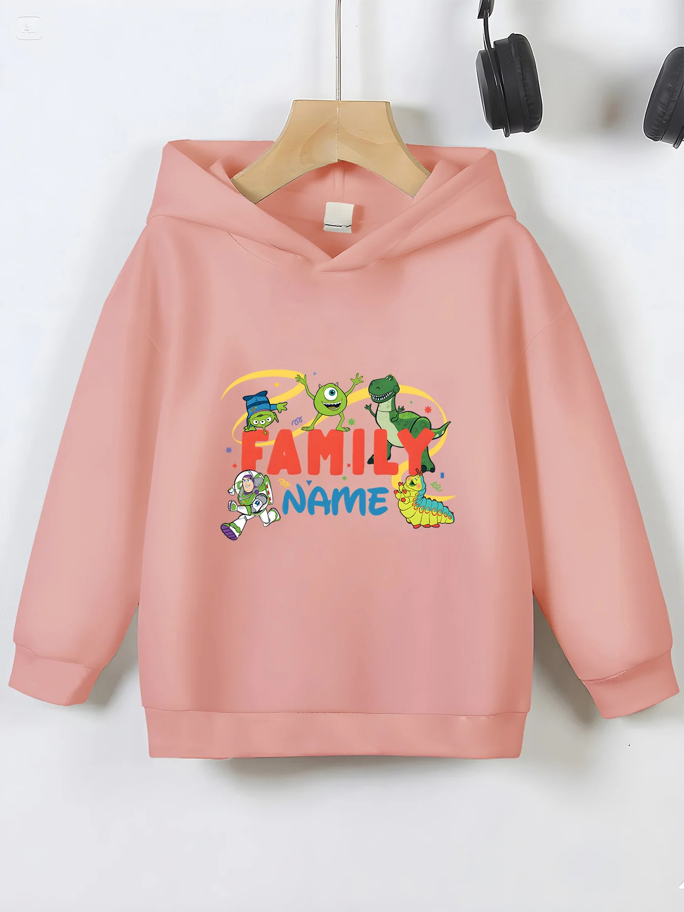 Disney Family Custom Children's Hoodies - Collection of Toy Story and Monsters University characters, a must-have for fam