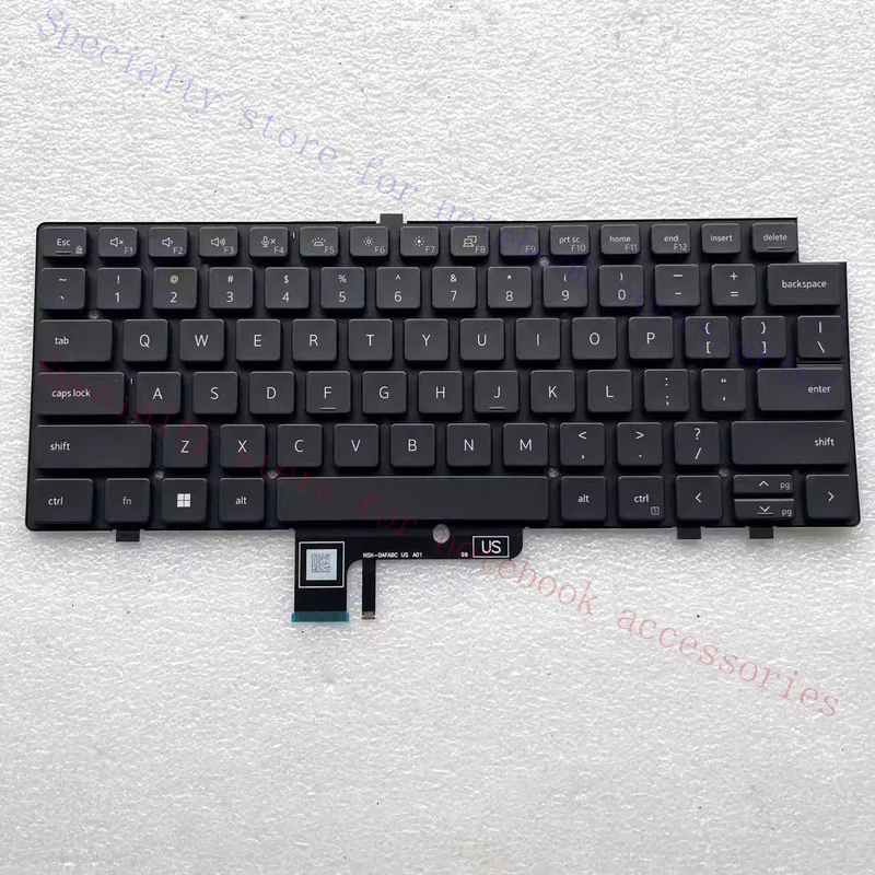 A+  0H3DHT New Internal US Backlit Keyboard for Dell Latitude 7440 7450 7640 7650