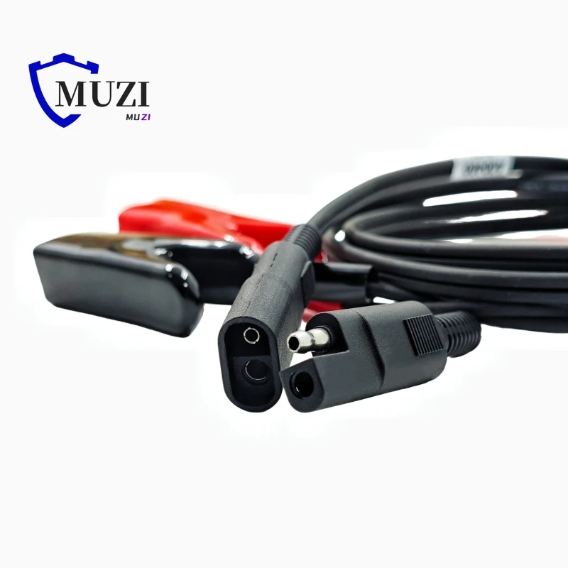 External Power Cable 5pin A00302+A00400 Cable with Alligator Clips for Trimble for Topcon Total Stations GPS HiPer or HiPer Lite