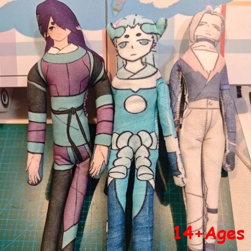 Anime La leggenda di Hei Luo Xiaohei ‌ Infinito bambola cosplay peluche bambola di pezza di cotone mascotte snella decorazione della stanza contortabile