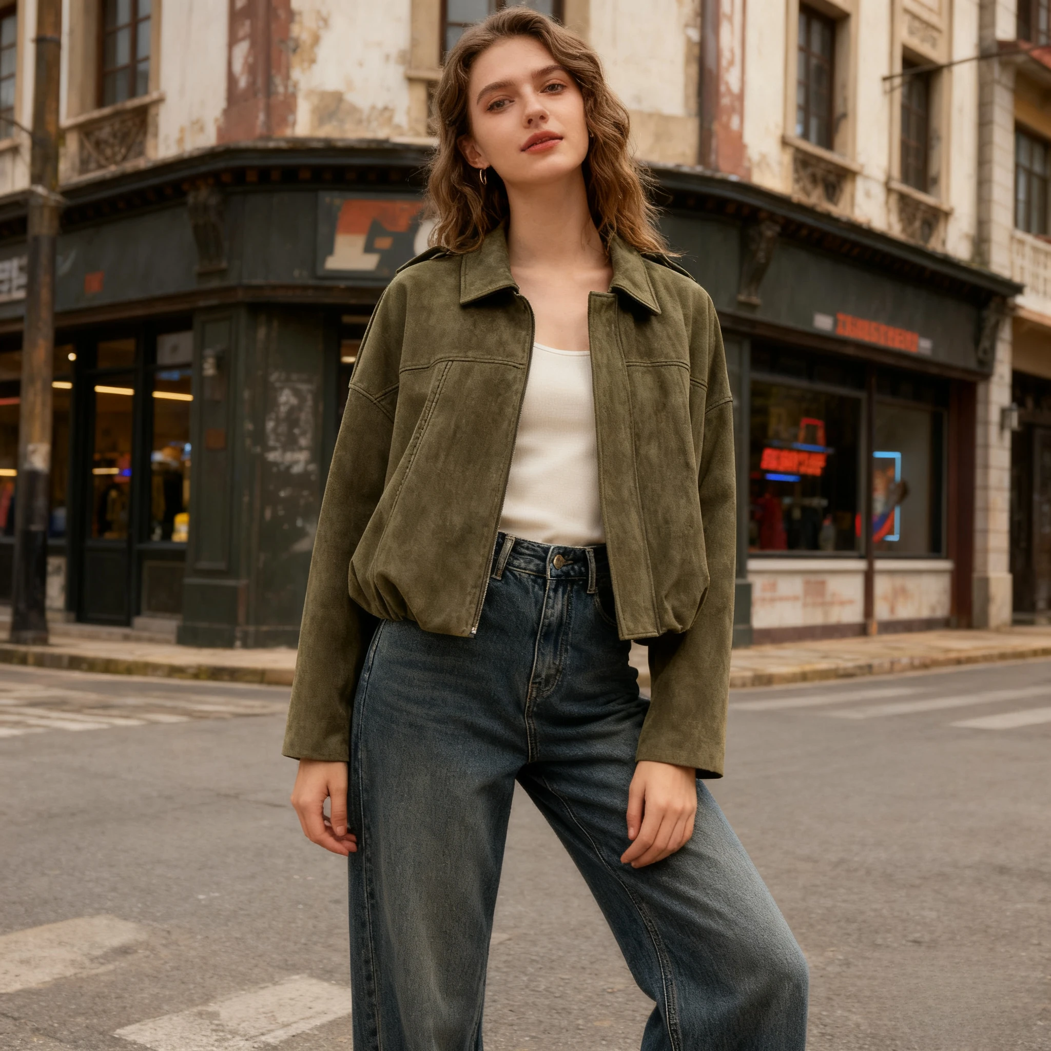 Kabáty Dámské bundy Kabát s odhaleným límcem Kabát Y2k Streetwear Bunda Pracovní Svrchní oblečení Ležérní Volné Běžné Y2k Podzim Zima 2025 - náhled 2