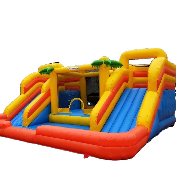 Sale Inflatable Jumping Bouncy Castle Water Slide Combo
