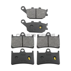 Motorcycle front and rear brake pads disc brake pads for Yamaha FZ6 R6 MT-07 07A Tracer XSR700