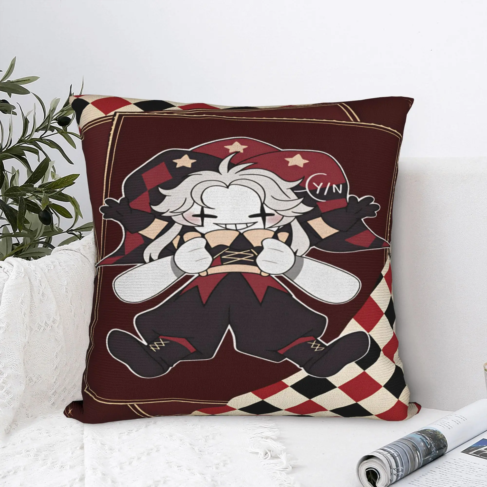 The Freak Circus  Pillow Case  Graphic Pillow Cover For Couch Sofa Bedroom Kawaii Pillowcases