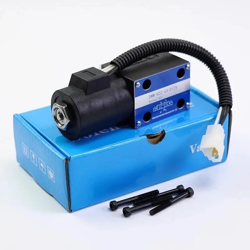 

Parts Suitable for forklift reversing solenoid valve SWM-G02-C4-D 12V 24V hanging fork, Heli 1-3.5 T 4-10T