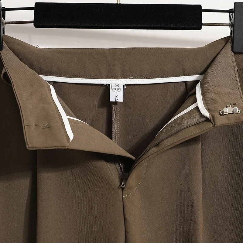 Moda terno harem calças para mulheres solto elástico de cintura alta calças retas casuais com cinto tornozelo comprimento calças largas perna mujer