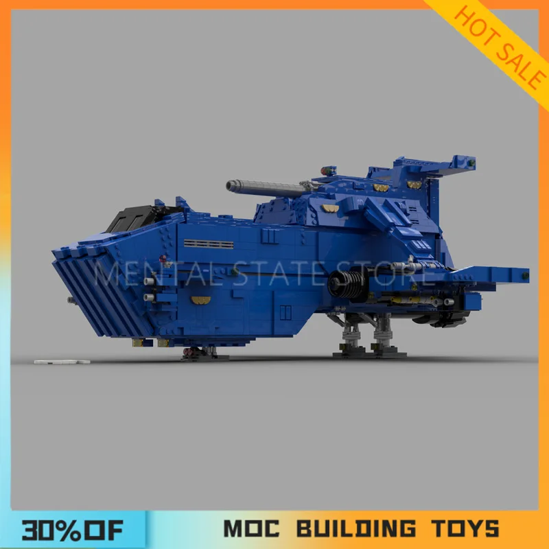 

[3243PCS] Customized MOC Thunderhawk Gunship Creative Building Blocks Set STEM Educational Toys DIY Construction Model Kit Gifts