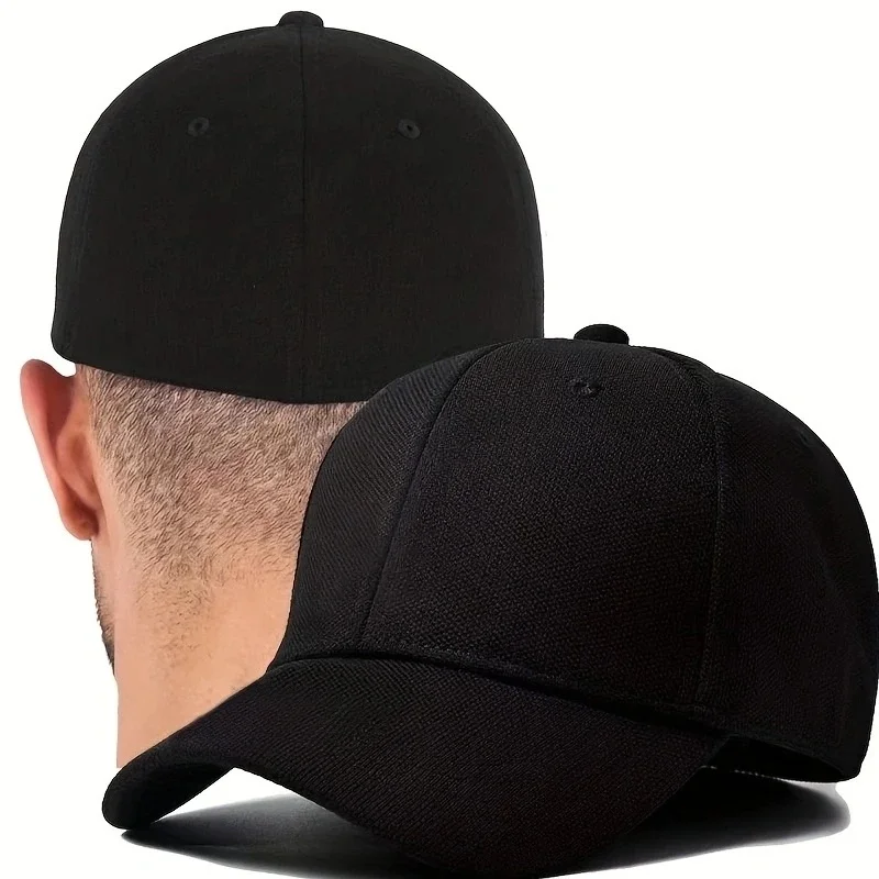 Hot Sale Baseball Cap Men Snapback Hats Fitted Closed Full Cap Women Gorras Bone Male Trucker Hat Casquette Outdoor Sports 58cm