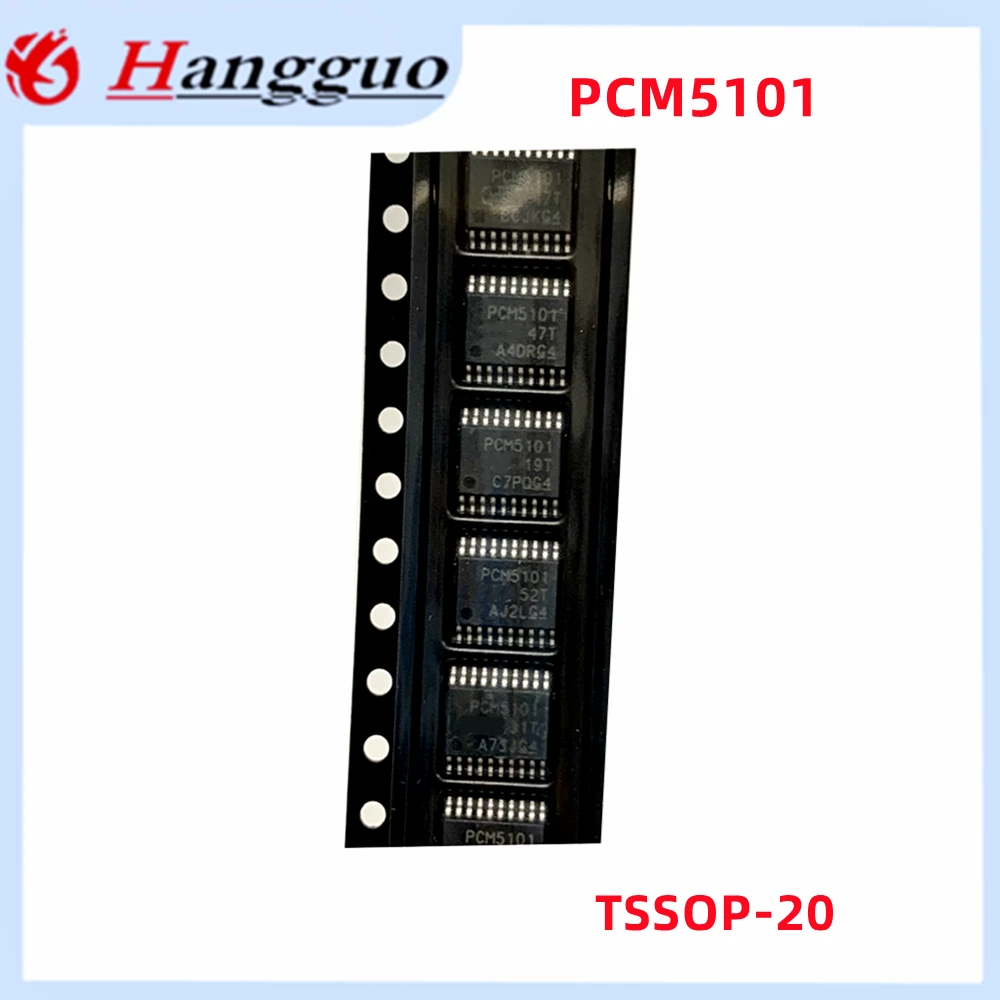 5-100PCS/Lot Original PCM5102APWR PCM5102APW PCM5102A PCM5101APWR PCM5101A PCM5101 TSSOP-20 digital-to-analog converter IC chip