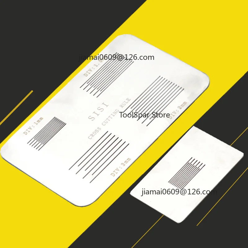 4 in 1 Cross Hatch Plate Cross Cut Adhesion Tester Multi-specification Coating Film Grid Testing Tool