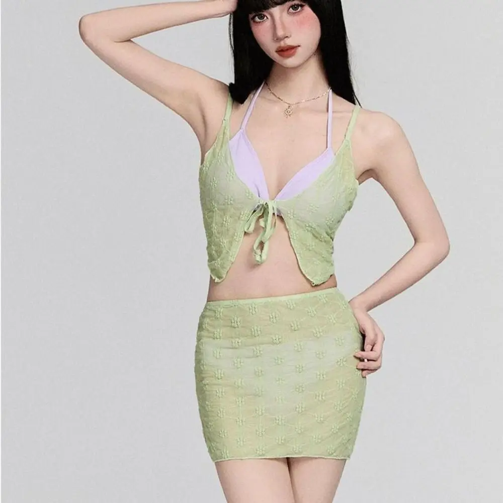 Dettagli in pizzo Bikini da donna Design con controllo della pancia Design snellente Bikini puro e sexy Pure-Sexy Fusion a vita alta