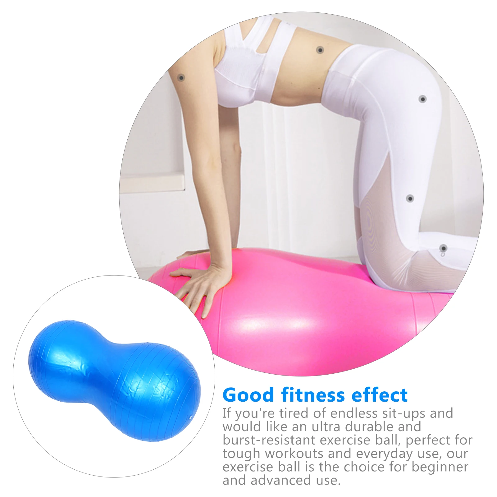 

Premium Yoga Ball Stability Trainer Balance Exercise Sensory Training Fitness Ball Balancing Stability Trainer