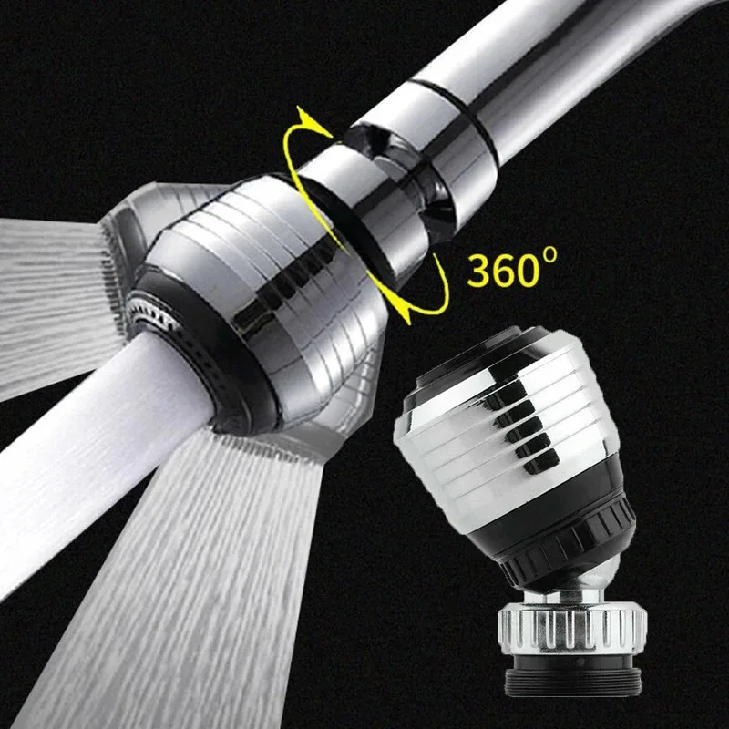 Faucet Nozzle 360 Degree Rotation Filter Extension Tube Shower Water Saving Tap Head Nozzle Universal Kitchen Accessories
