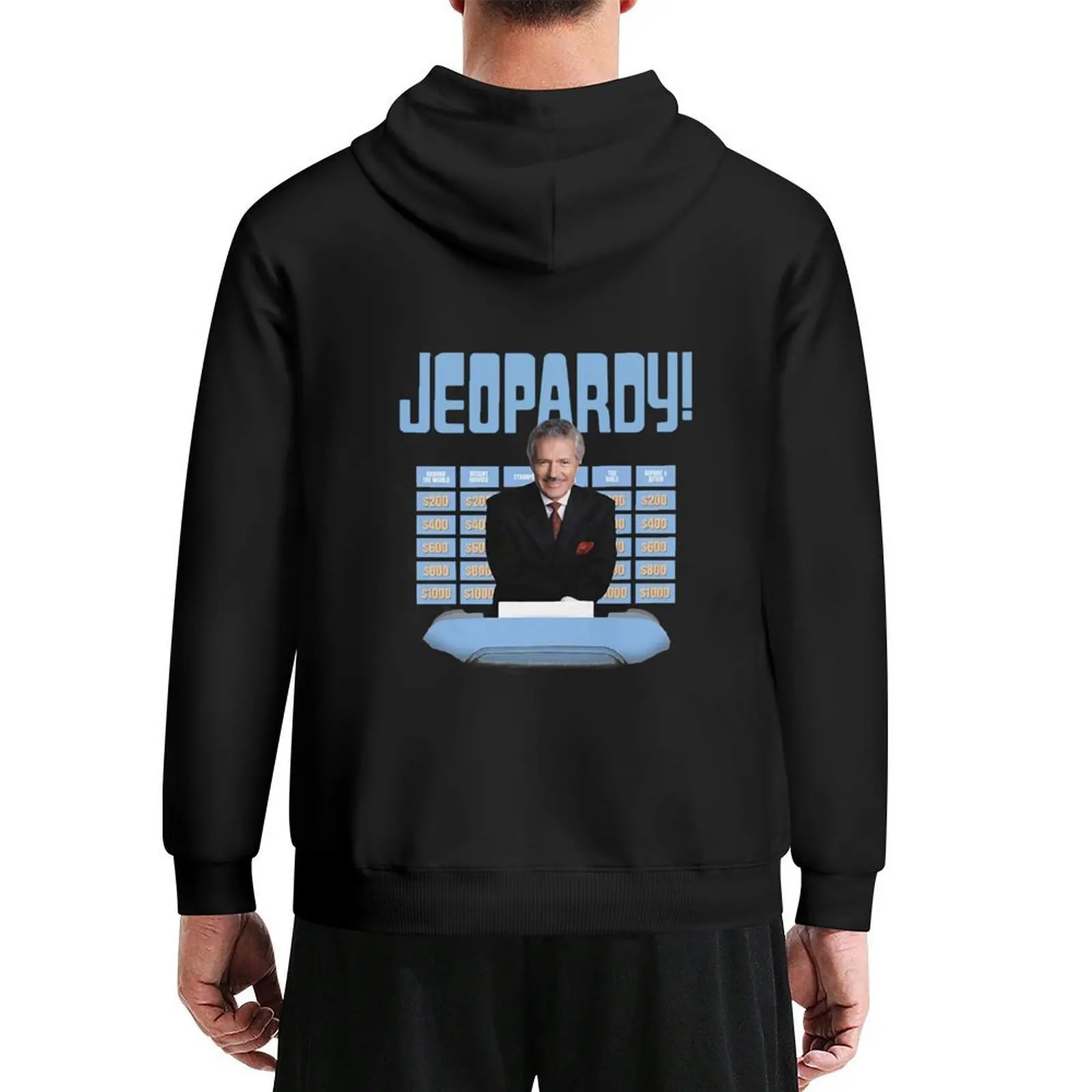 

Funny Men Oisi Store New Jeopardy Alex Trebek Jeopardy Shirt Hoodie aesthetic clothing japanese style hoodie men