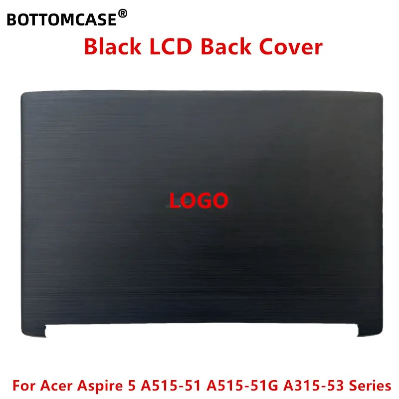 BOTTOMCASE® Black New For Acer Aspire 5 A515-51 A515-51G A315-53 Series Laptop LCD Back Cover / LCD Bezel / LCD Hinges