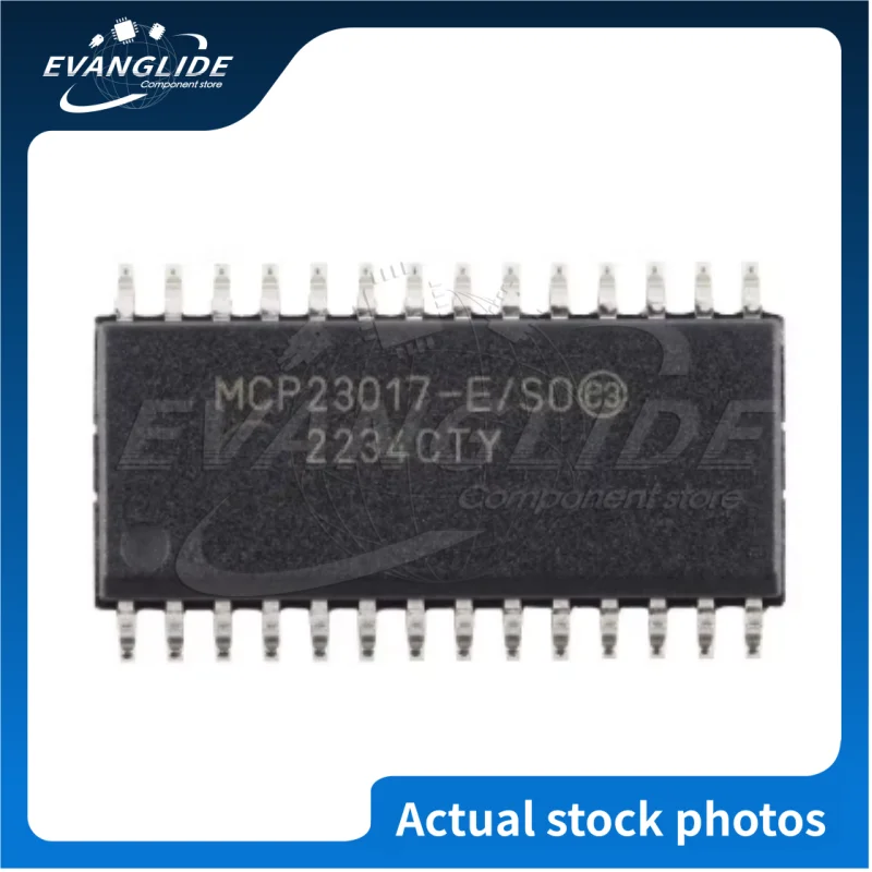 10 PCS/LOT Original & New MCP23017-E MCP23017 -E/SS SSOP28 -E/SO I/O expansion chip In Stock Wholesale Discount