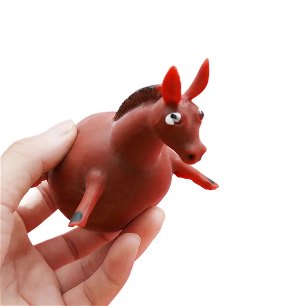 Bambini che scorre l'ansia Animale antistress Divertenti giocattoli gonfiabili Spremere palla che soffia palloncino d'acqua animale