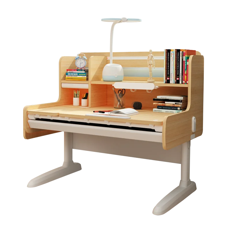 New Model and design adjustable ergonomic 3-18 years old reading  kids study desk   chair   for children