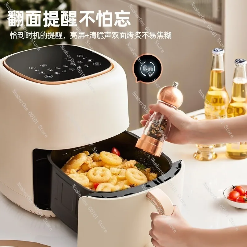 6L air fryer oven combo, multi-function smart fryer, oil-free cooking, large capacity,automatic temperature control,home kitchen
