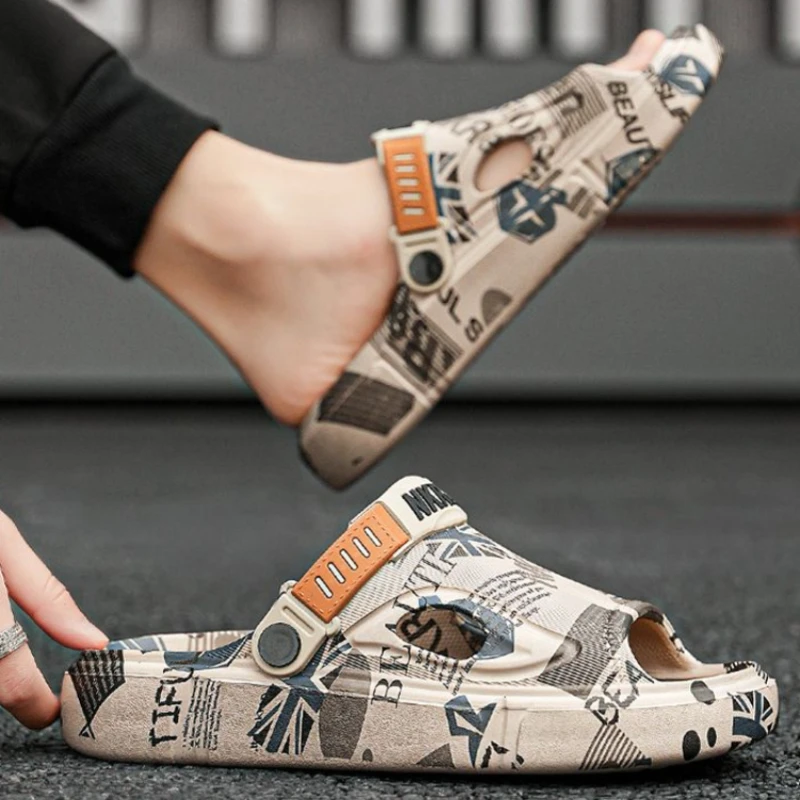 

Мягкая мужская обувь Eva Outdoor Sabot Мужские тапочки Fun Designer Роскошные низкая цена 2024 Модные удобные высококачественные шлепанцы из ПВХ