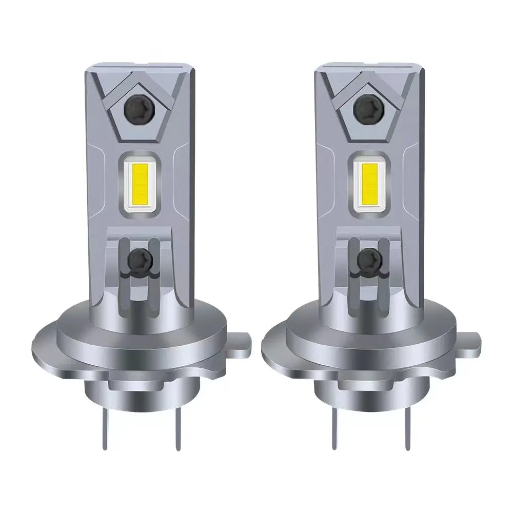 

2PCS H7 LED Bulbs H1 H3 Car Headlight High Power Auto Lights Wireless Mini Fog Lamps Plug&Play LED Headlamp 12V 6000K