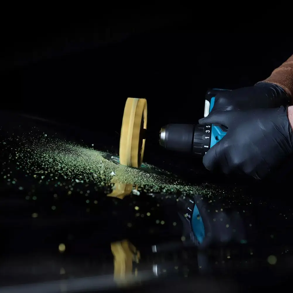 90mm 데칼 리무버 지우개 휠 자동차 데칼 비닐 테이프 접착제 리무버 휠 드릴 고무 지우개 청소 도구 액세서리