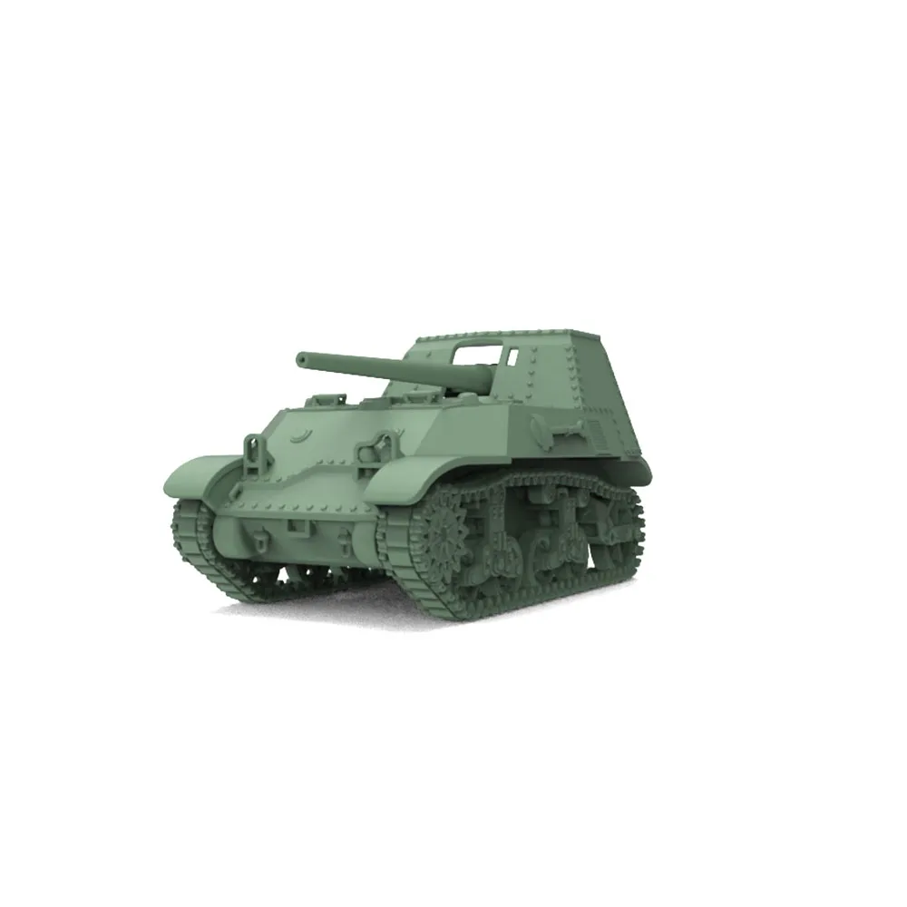

1/220 1/160 1/87 SSMODEL SS842 Железнодорожная военная модель комплект US T56 GMC Tank Destoryer