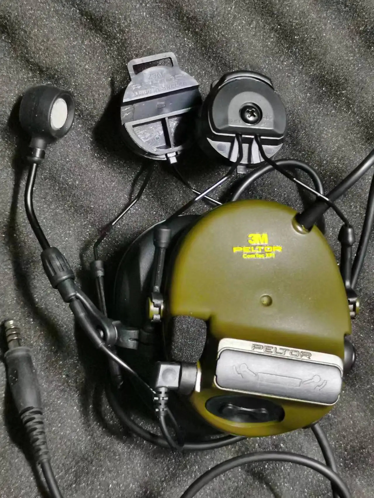 タクティカルヘッドセット Comtac XPI VI ピックアップ ノイズキャンセ