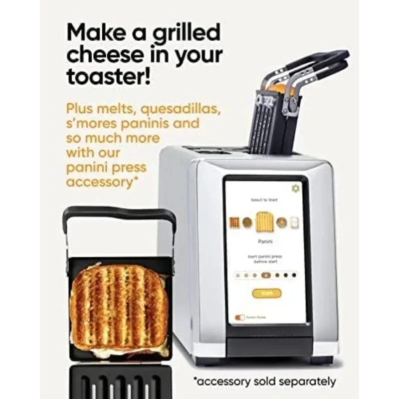 High-Speed Touchscreen Toaster, Smart Toaster Technology & Revolution Toastie Panini Press Ovens