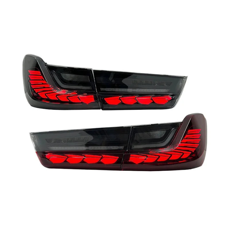-For Upgraded Dragon Scale Style LED Tail Light Assembly for 3 Series G21 G81 Touring 19-23 Sequential Turn Signal*