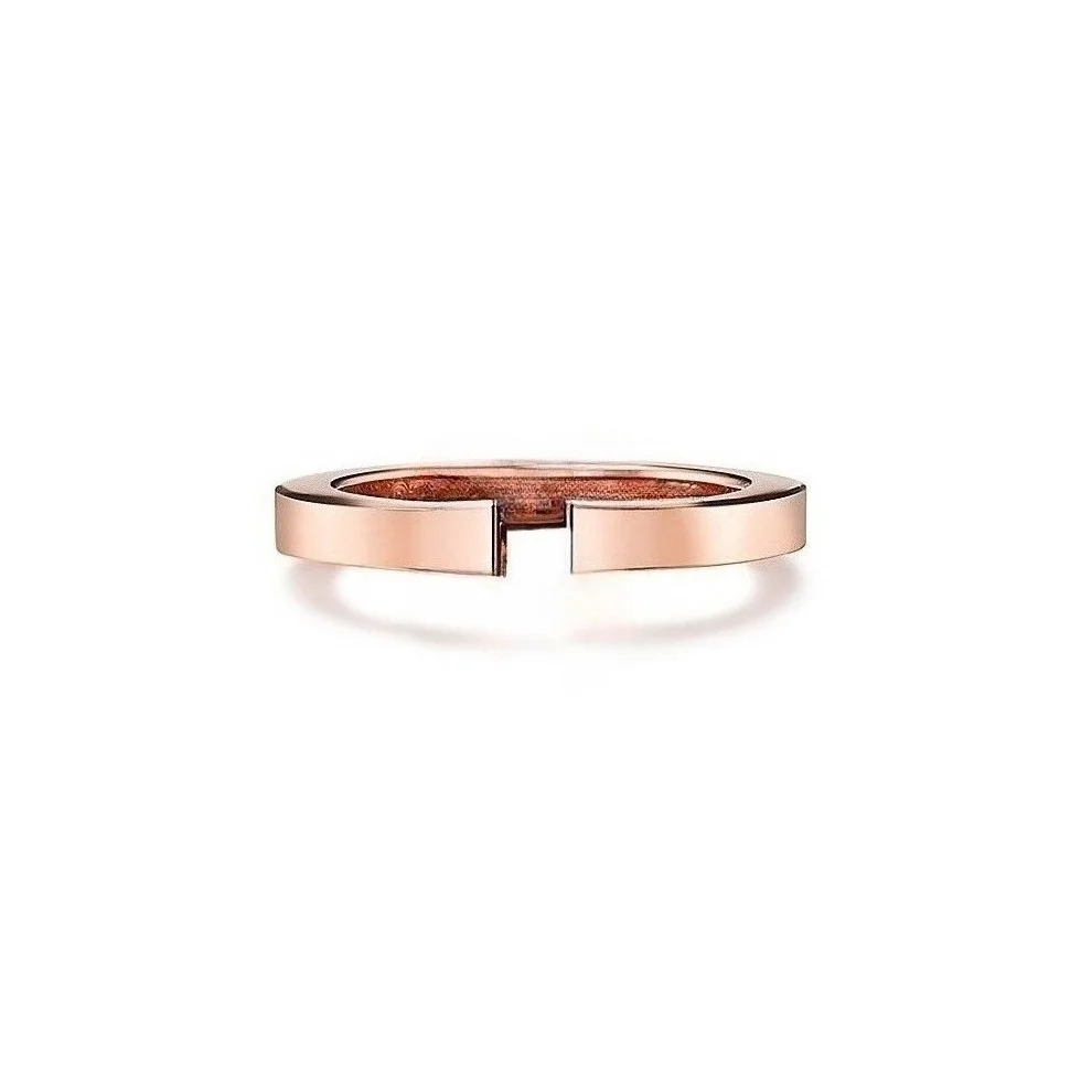 Elegant Slim Plain Band Ring Polished Finish Metal Finger Ring Minimalist Stackable Jewelry for Ladies Daily Wear Wedding Engagement Present Fashion Accessories