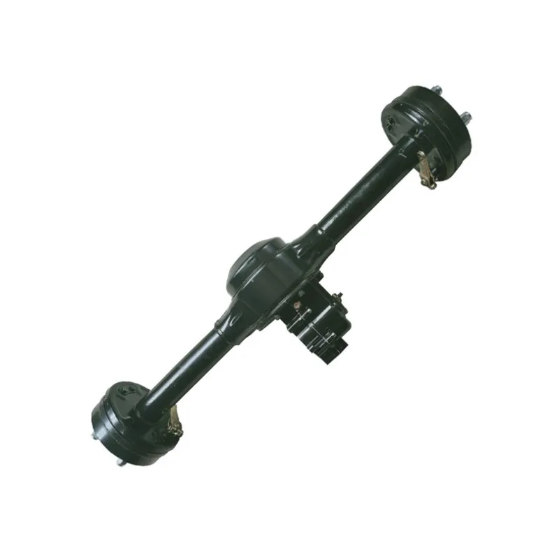 For Electric Tricycle 130 Brake Pot Drum Brake Integrated Rear Axle Assembly 500W-1500W Gear Change Motor
