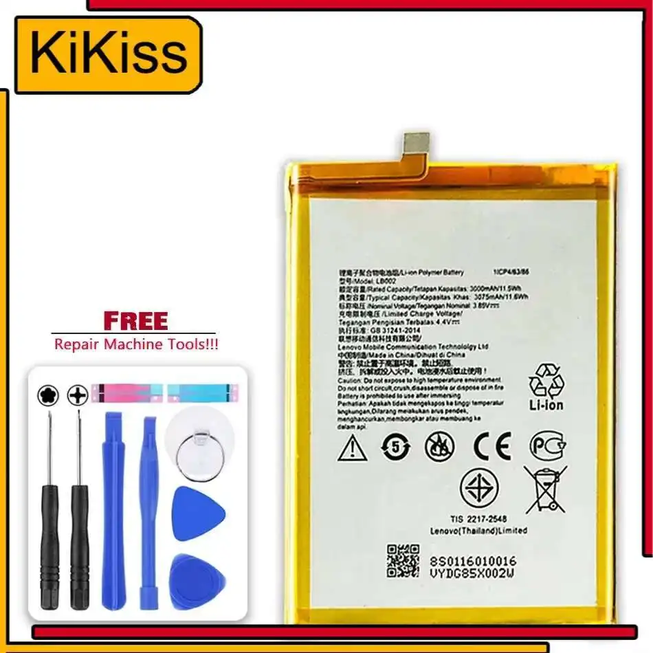 

Аккумулятор LB002 LB 002 3000 мАч для Lenovo, S5, K520, K520T