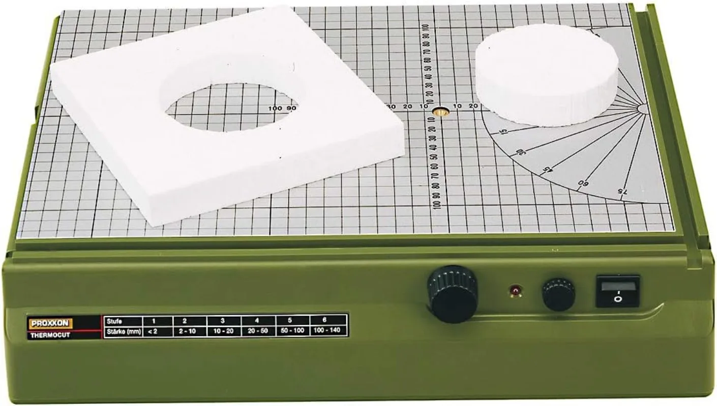 Imagem -02 - Proxxon-cortador de Fio Quente Thermocut 115 e Auto-cad com Mesa Grande Acessório para Cerca ta 30037080