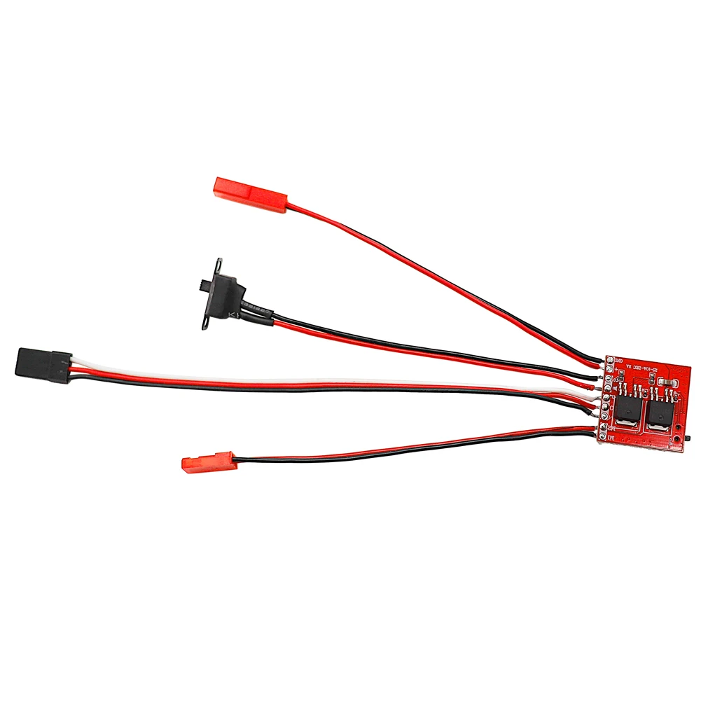 Contrôleur de vitesse de moteur électronique de brosse ESC 30A 4-8V Mini contrôleur de vitesse électrique brossé ESC brossé pour modèle de voiture RC