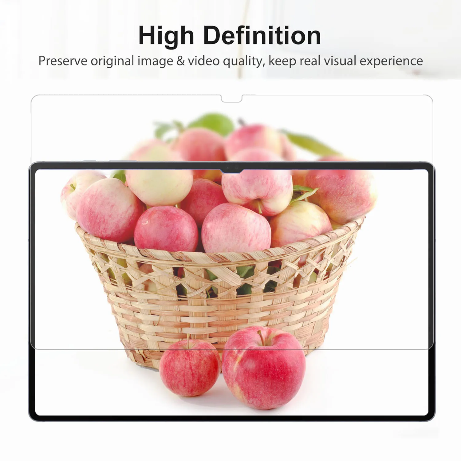 2 Pieces Oil-coating Clear Tempered Glass HD Hard Film Scratch Proof Screen Protector For Samsung Galaxy Tab S10 Ultra 14.6