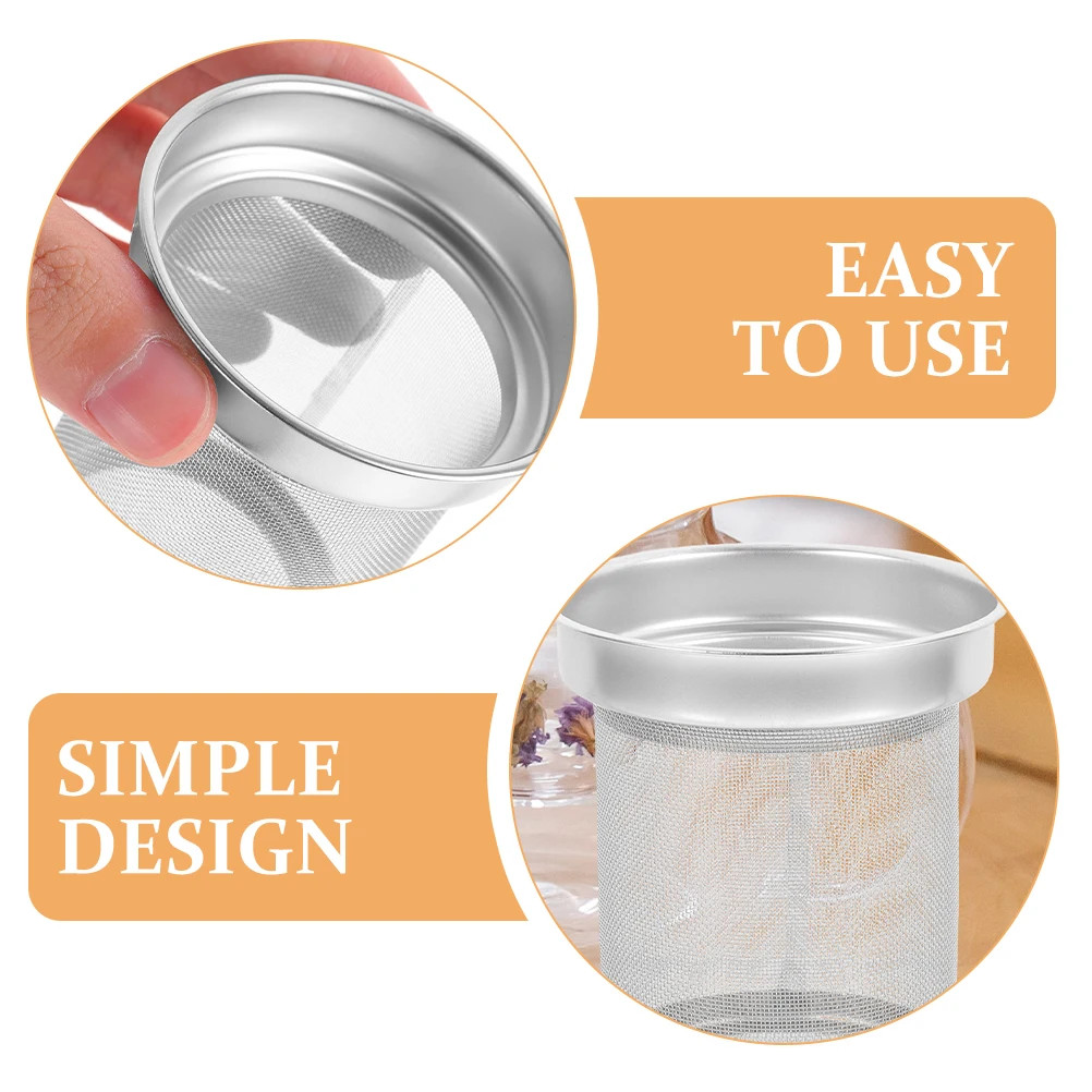 

Teapot Strainer Pots Stainless Steel Mesh Filter Infuser Strainers Filters Metal