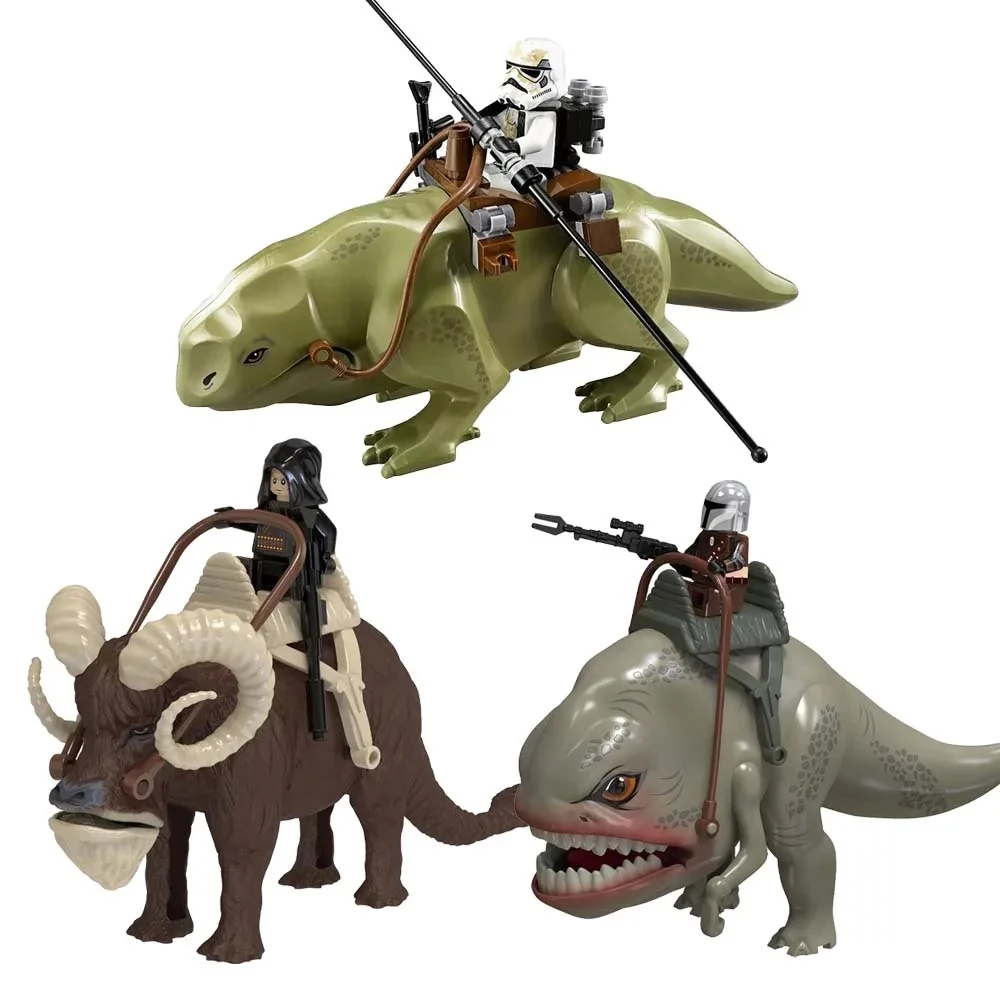 

Space Wars Star Wars Robot Dewback Bantha Building Blocks Assemble Action Figures Model Puzzle Building Blocks Toy Birthday Gift