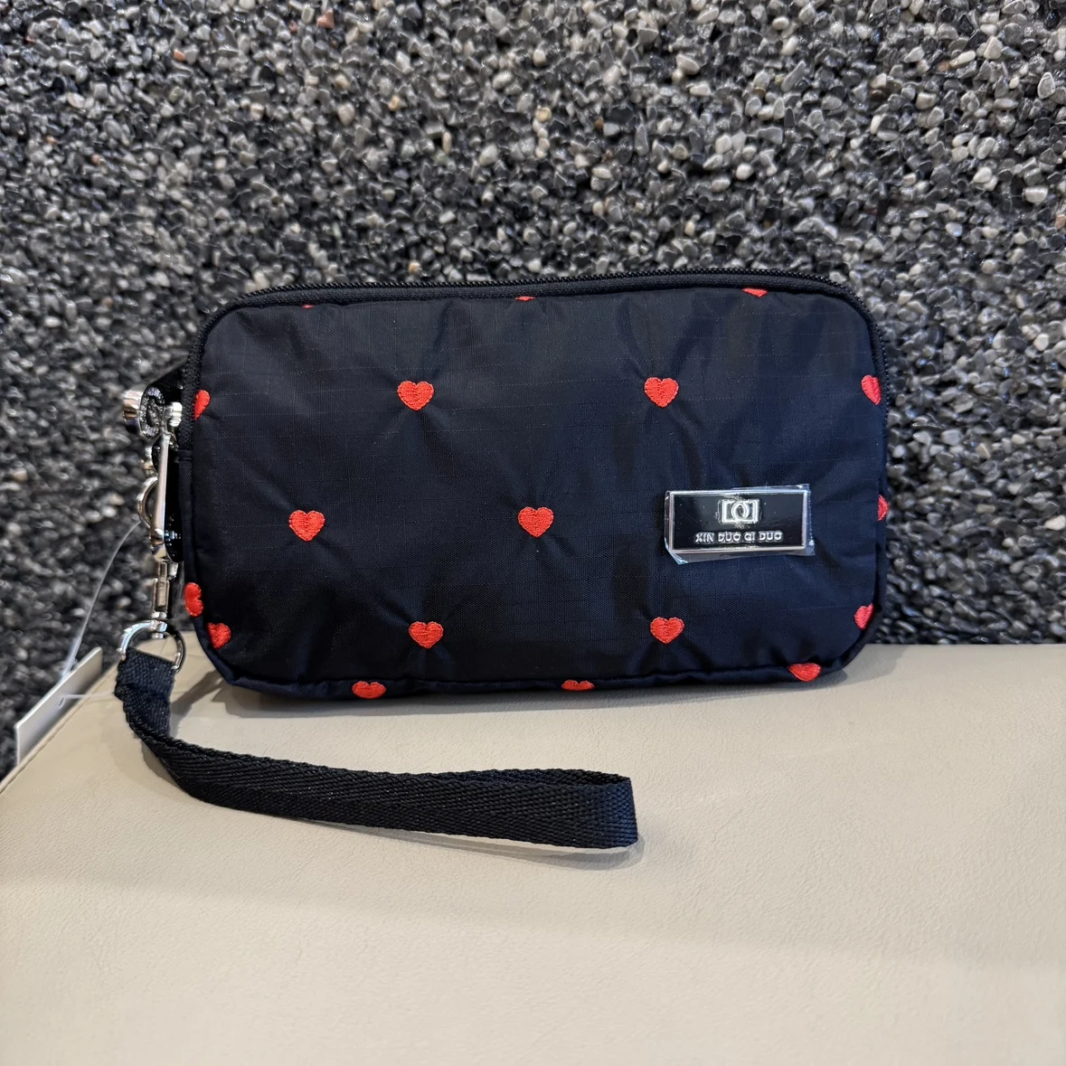 

New Trendy Tee-Layer Mobile Phone Bag Nylon Waterproof Storage Classin Bag Handbag Square ape Casual Leisure Bag